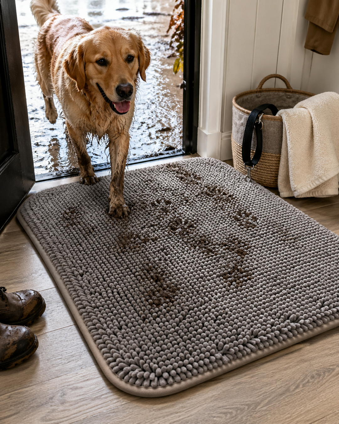 Muddy Paw Entry Reset Kit prelaunch scene.