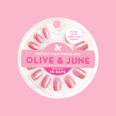 Sparkle press-on nail set from the collection